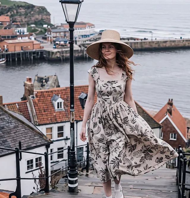 Jolie Packable Straw Bucket Hat