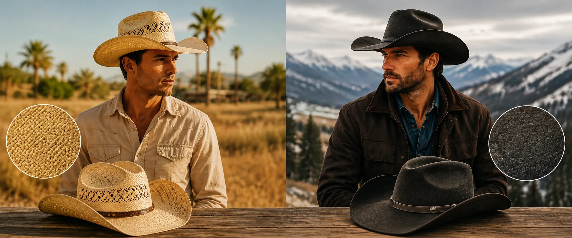 Straw vs Felt Cowboy Hats for Guys: Which One Should You Choose?