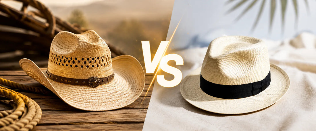 Cowboy Straw Hats vs. Panama Hats: Which Summer Hat Is Right for You?