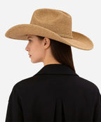 LBORA Ames Packable Straw Cowboy Hat