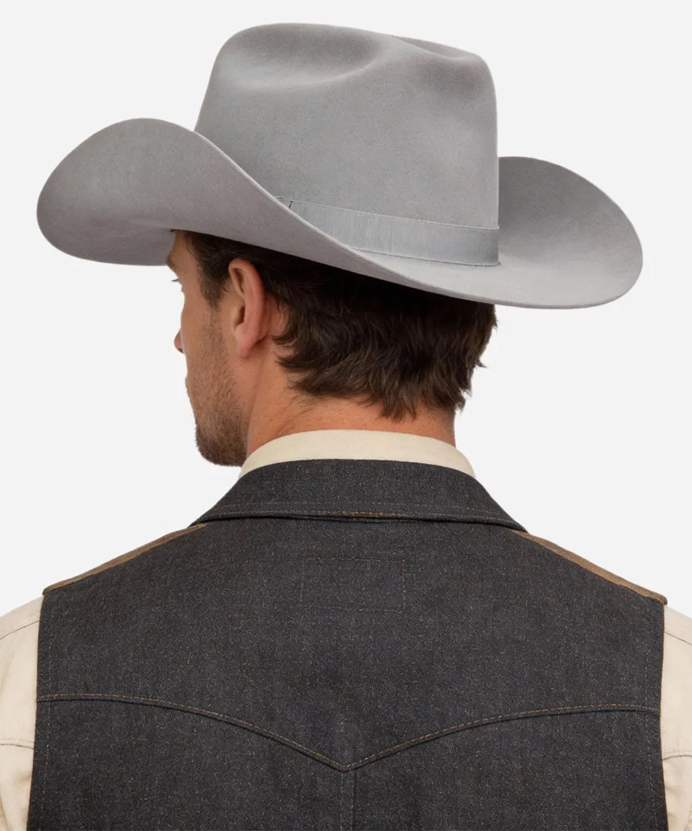 LBORA James Dean Cowboy Hat - Grey