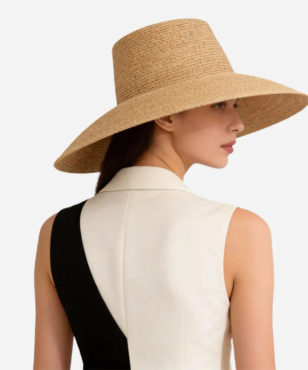 LBORA Jolie Packable Straw Bucket Hat