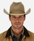 LBORA James Dean Cowboy Hat - Beige