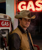 LBORA James Dean Cowboy Hat - Beige