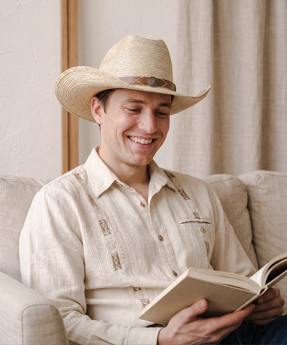 LBORA Outpost Badge Straw Cowboy