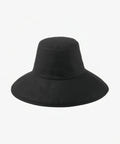 "Portable Holiday Canvas Bucket Summer Hat - Black"