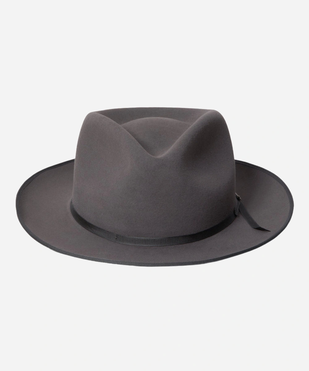 "Stratoliner Fedora - Grey - Luxebrims"