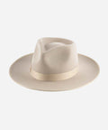 "Monroe Rancher Fedora Hat - Beige | LuxeBrims"
