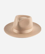 "Monroe Rancher Fedora Hat in Nude"