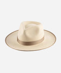 " Monroe Rancher Fedora Hat - women's white felt fedora hat for fall"