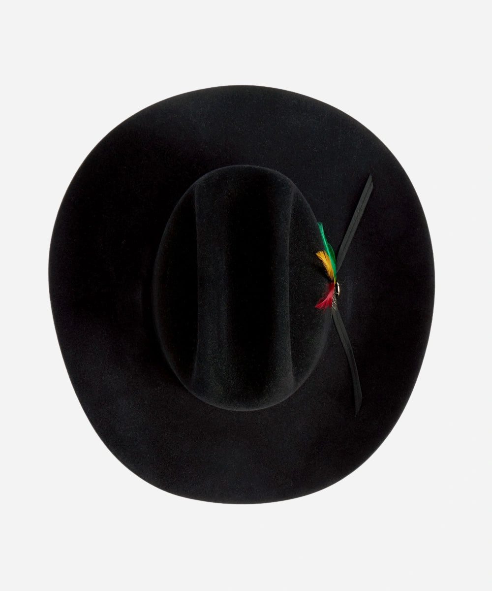 "Rancher 160th Edition Hat - Unisex 6X Fur Felt | 5\" Cattleman Crown"