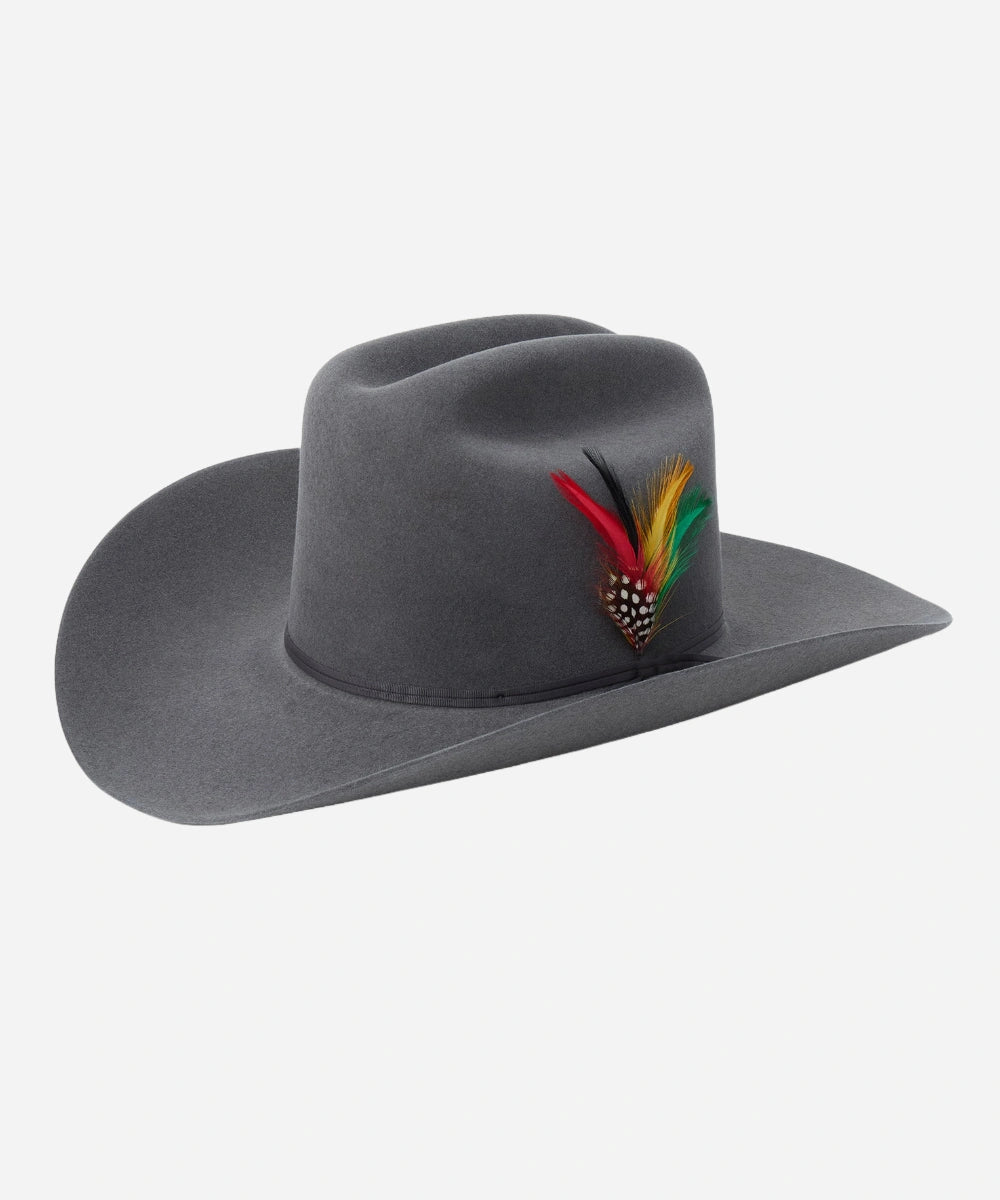 "Rancher 160th Edition Hat - Unisex 6X Fur Felt | 5\" Cattleman Crown"