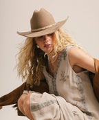 "Teddy Cattleman Cowboy Hat - Women's Australian Wool | Festival Style"