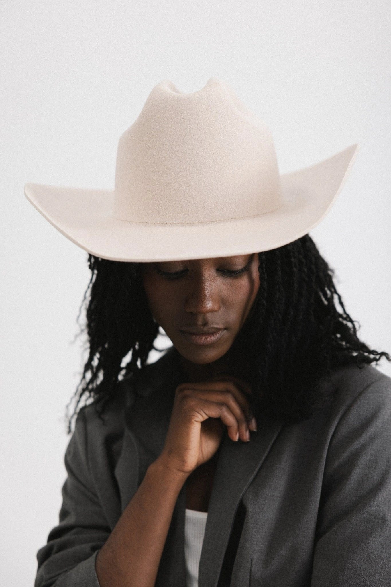 "Teddy Cattleman Cowboy Hat - Women's Australian Wool | Festival Style"