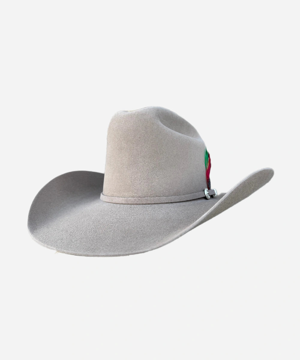 Cinematic cowboy hat inspired by classic western films and Yellowstone