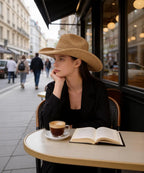 LBORA Ames Packable Straw Cowboy Hat