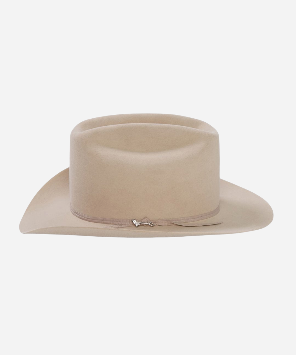 Durable everyday western Latitude natural felt hat for rugged ranch and city dressing LBORA