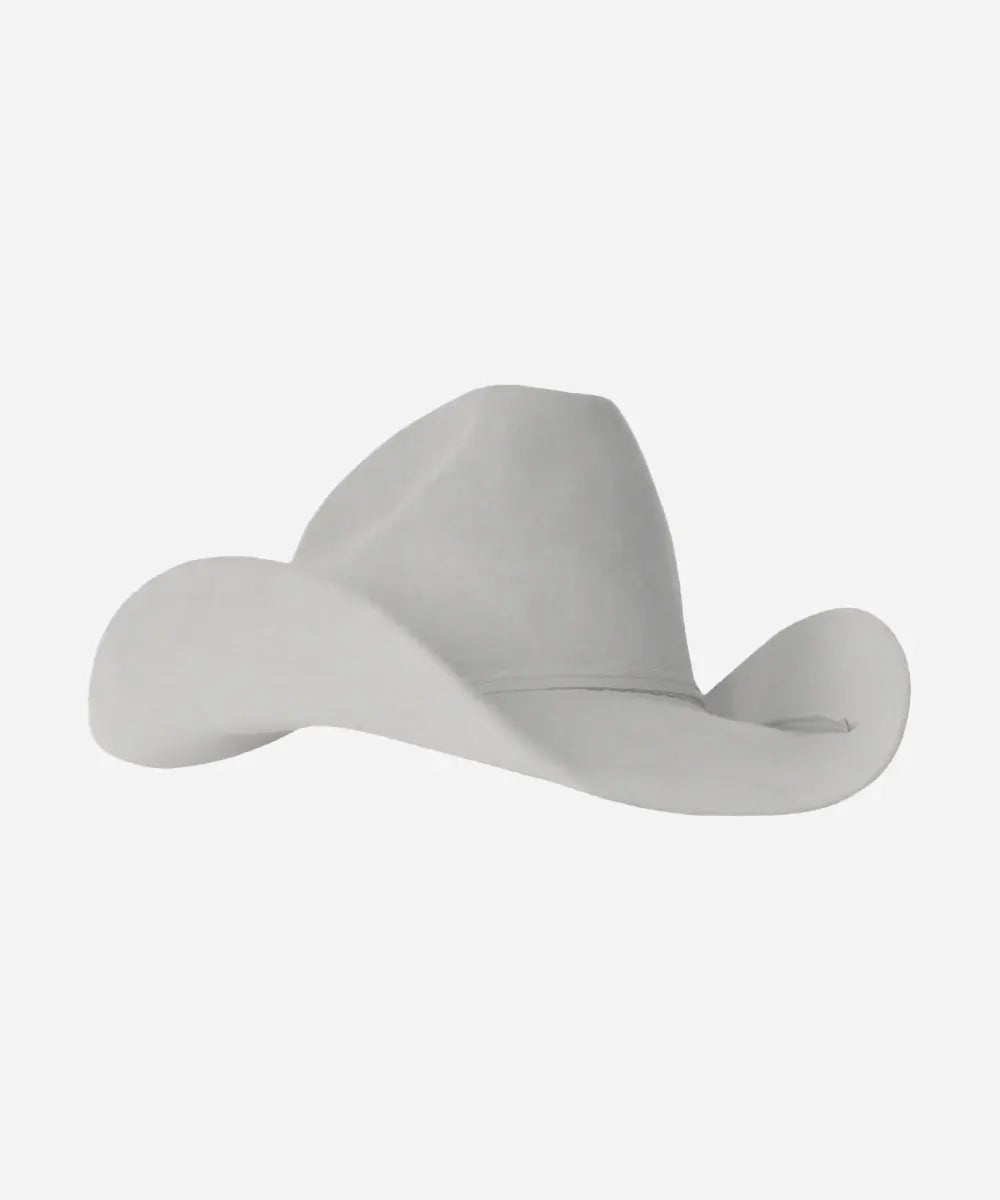 Dwight Yoakam inspired wool western hat with 5 inch crown LBORA