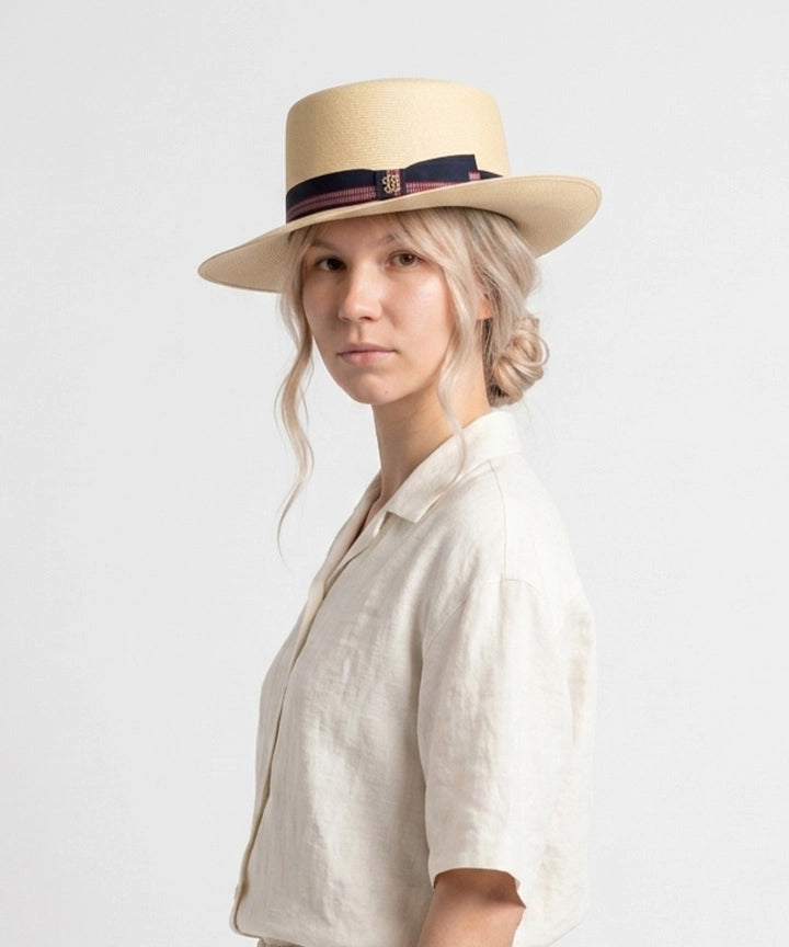 1930s Optimo Vintage Straw Panama Hat
