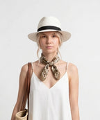 LBORA Gatsby Straw Panama - Black