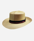 Genuine Optimo crown Panama hat for summer yacht parties LBORA