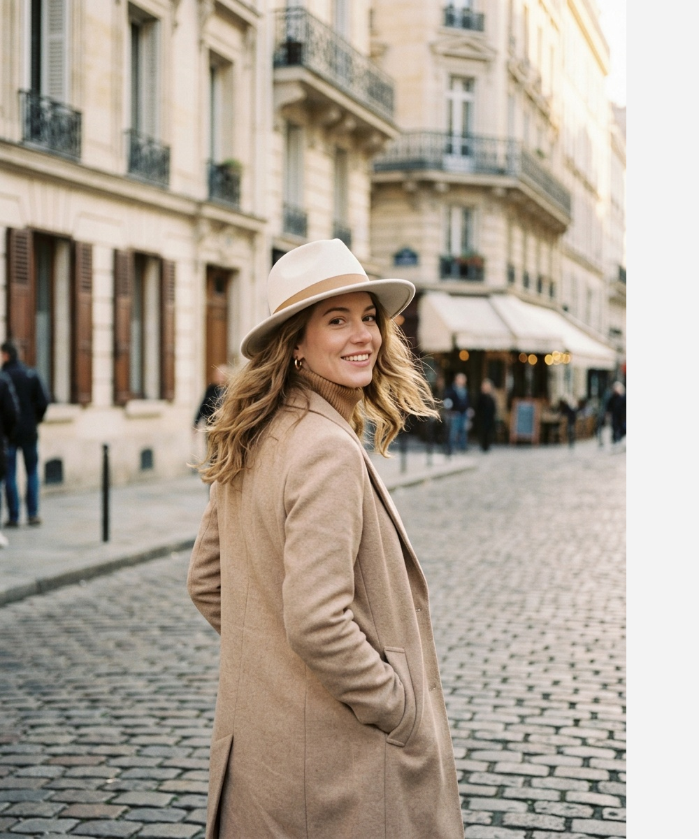 LBORA Legacy Felt Fedora - Beige
