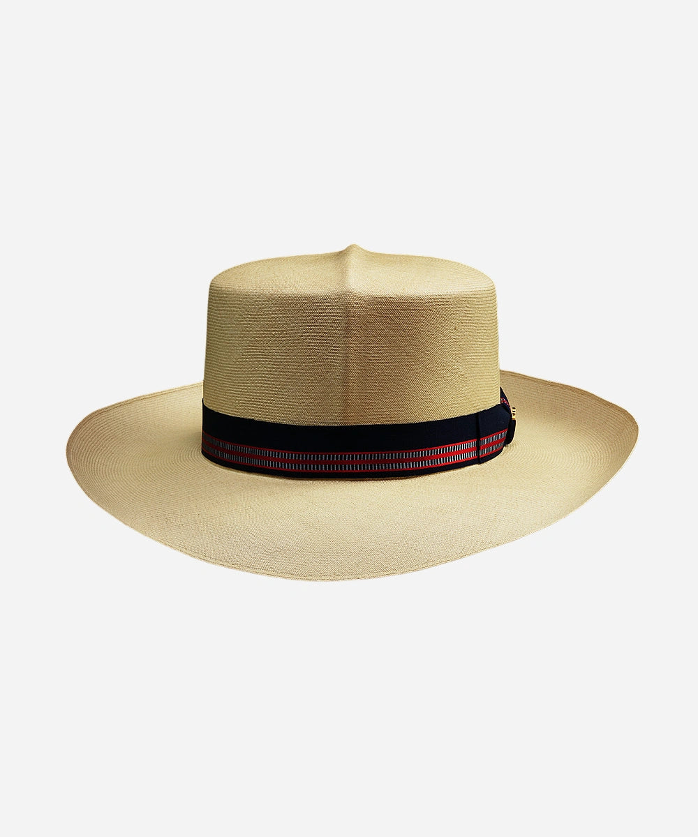 Lightweight breathable straw hat for tropical vacations US style