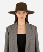Olive Daisy hat women's blazer outfit