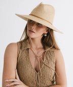 Premium cruise wear luxury accessories Ozzy straw hat