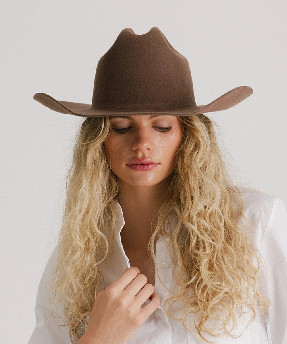 "Teddy Cattleman Cowboy Hat - Women's Australian Wool | Festival Style"