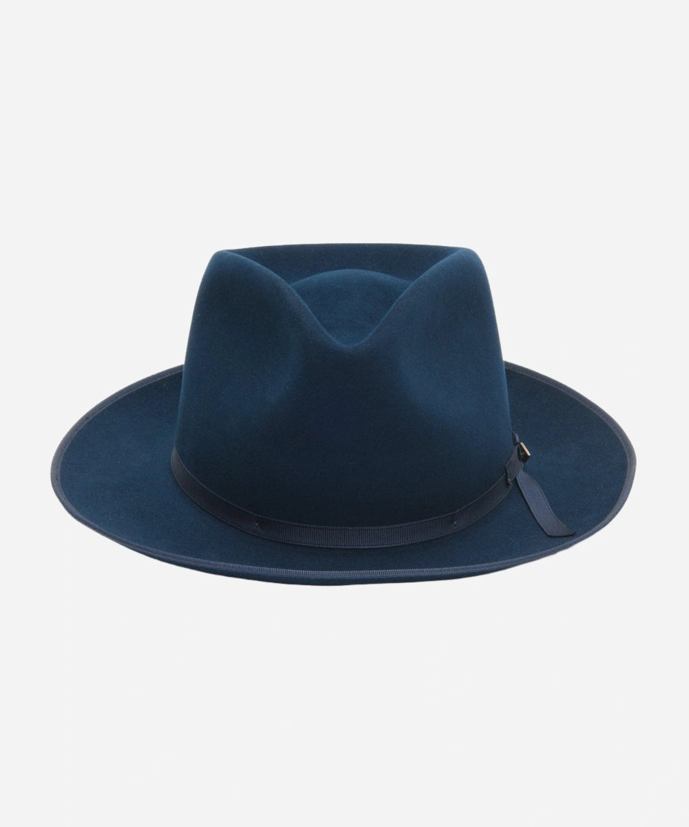 "Voyager Wide Brim Fedora Men's fur felt hat"