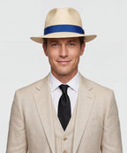 LBORA Gatsby Straw Panama - Natural