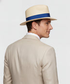 LBORA Gatsby Straw Panama - Natural
