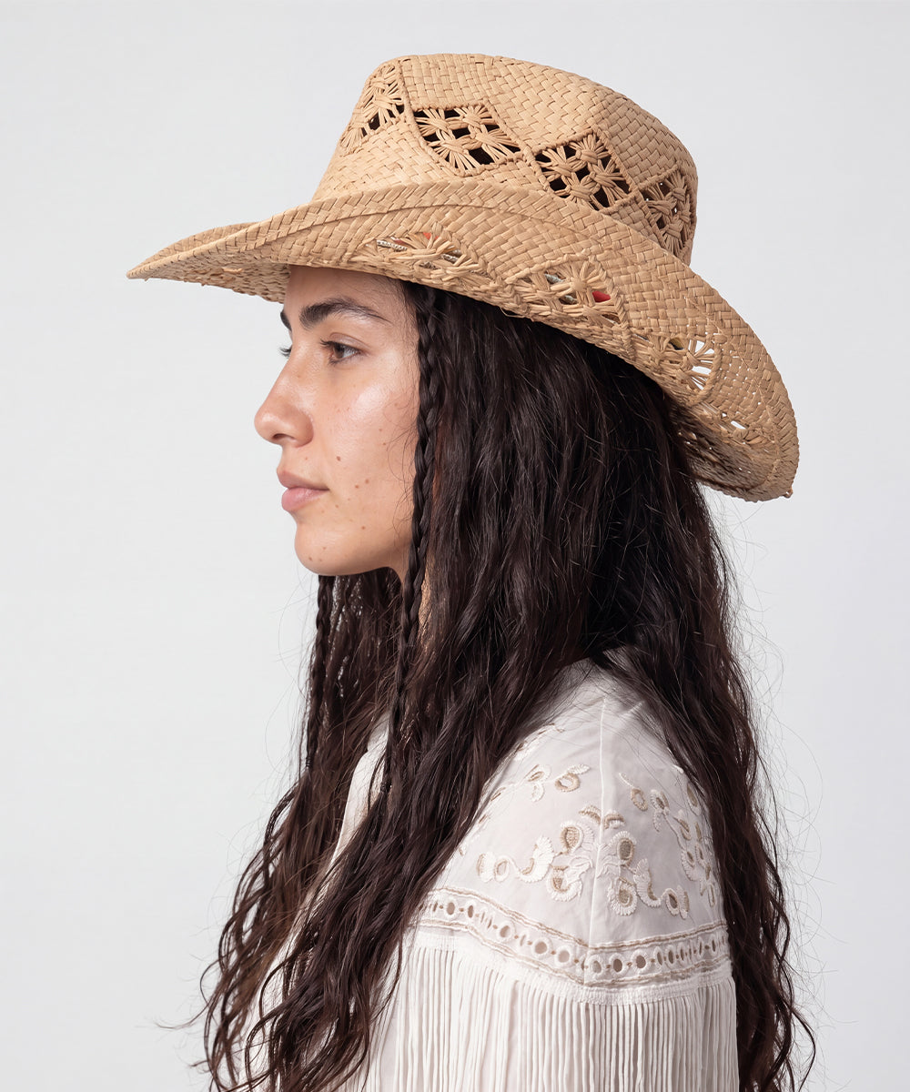 LBORA Wilderness Highway Cowboy Straw Hat