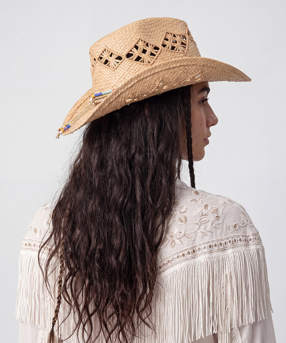 LBORA Wilderness Highway Cowboy Straw Hat